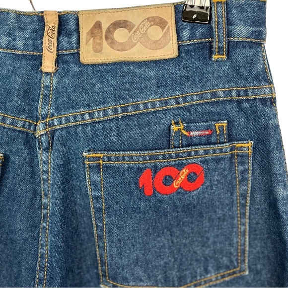 VINTAGE Coca-Cola High Waist Straight Leg Jeans - Picture 4 of 11